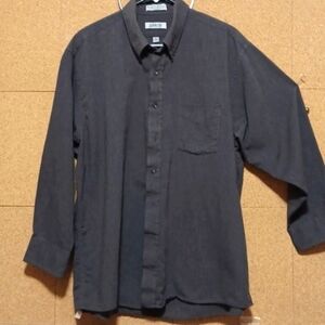 ARROW MENS DRESS SHIRT SIZE 17.5 32/33 IN A BEAUTIFUL GRAY